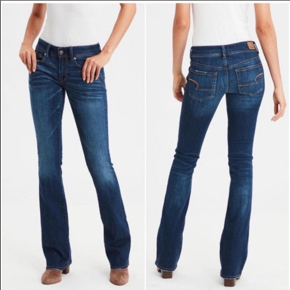 American Eagle skinny kick stretch jeans